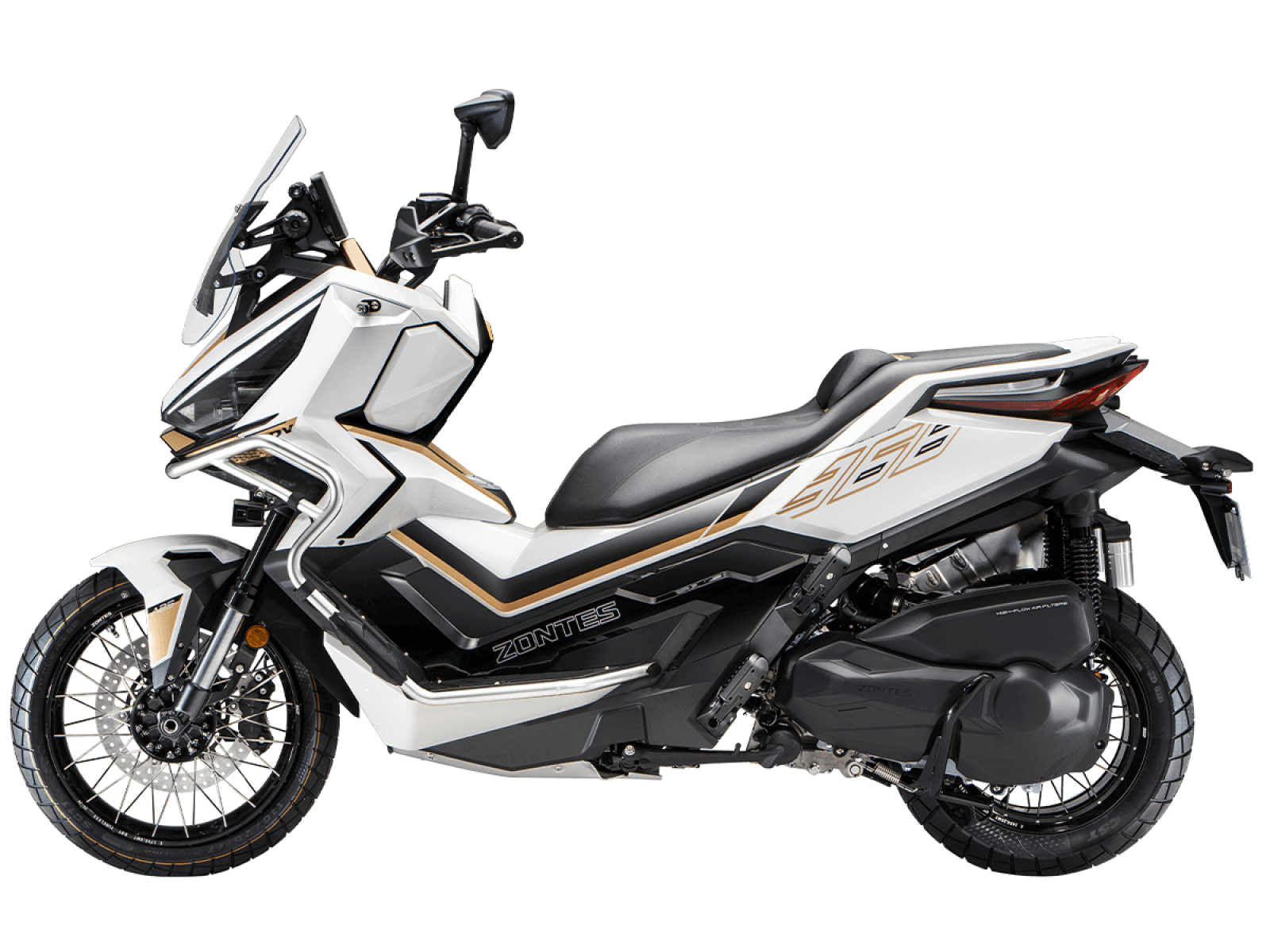 Максискутер ZONTES ZT368-G White